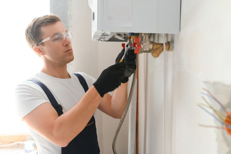 Technician Performing Electrical Repair